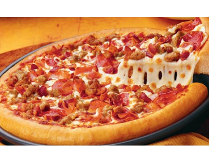 Pizza de Calabresa com Catupiry da Don Mussarelo