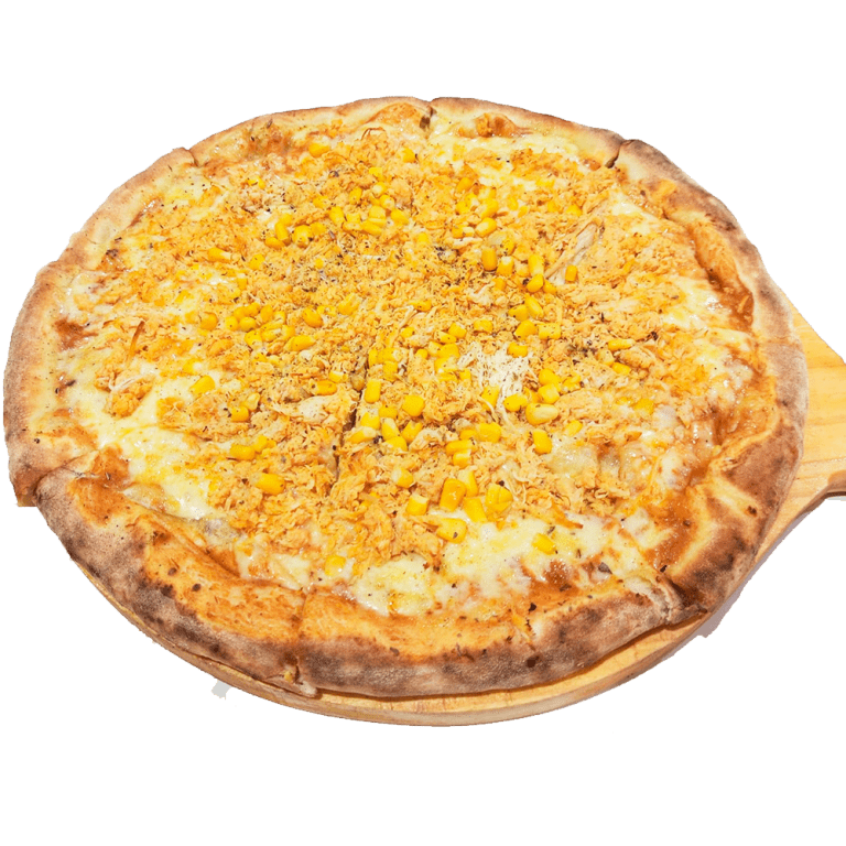 Pizza de Frango com Milho da Don Mussarelo